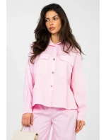 Košeľa s dlhým rukávom model 224198 Taliansko Moda