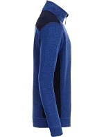 Daiber JN 864 Pánska pracovná fleecová bunda s polovičným zipsom – Strong 02.0864 royal melange/navy Daiber JN 864 Pánska pracovná fleecová bunda s polovičným zipsom – Strong 02.0864 royal melange/navy