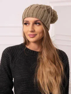 Milano fleecová čiapka K203 khaki