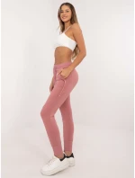 Tepláky CLM DR 0128.05P tmavoružové