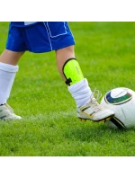 Futbalové chrániče holení Meteor M white