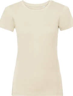 Russell Athletic 108F Dámske tričko Pure Organic 10.108F natural