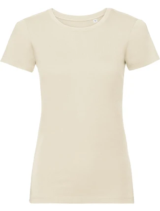 Russell Athletic 108F Dámske tričko Pure Organic 10.108F natural Russell Athletic 108F Dámske tričko Pure Organic 10.108F natural