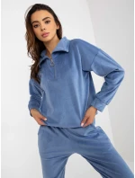 Pyžamo BR PI 9117 tmavo modré