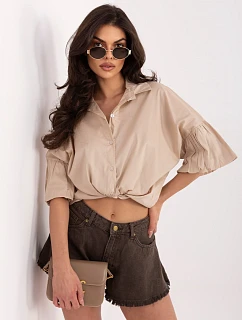 MI košeľa KS 3389A.90 béžová