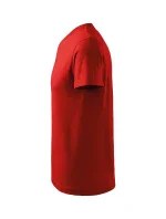 Tričko s výstrihom do V unisex červené