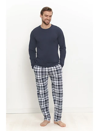 3664 Pánske dlhé pyžamo DANTE M–2XL 3664 Pánske dlhé pyžamo DANTE M–2XL