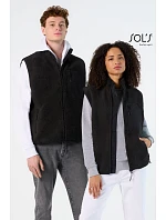SOL'S Fury Bodywarmer Fleecová vesta Sherpa 25.4041 armádna/tmavoarmádna SOL'S Fury Bodywarmer Fleecová vesta Sherpa 25.4041 armádna/tmavoarmádna