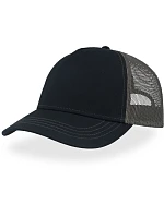 Atlantis Headwear Rapper Canvas-S 5-panelová truckerová čiapka 33.0234 tmavomodrá/tmavošedá Atlantis Headwear Rapper Canvas-S 5-panelová truckerová čiapka 33.0234 tmavomodrá/tmavošedá