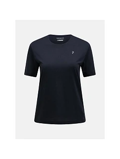 Tričko Peak Performance W Delta Ss Tee, čierne