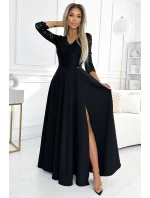 Dámske šaty 309-11 Black - Numoco