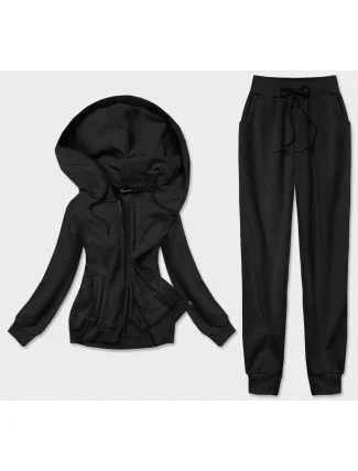 Čierny dámsky športový komplet (734ART)