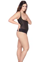 Sťahovacie body Glam string black - MITEX