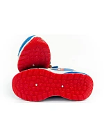 Leomil Detská športová obuv Super Mario tenisky na suchý zips LED Blue