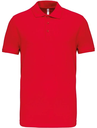 Kariban K 239 Pánske elastické polo tričko z piké 20.K239 červené Kariban K 239 Pánske elastické polo tričko z piké 20.K239 červené