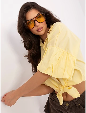 MI košeľa KS 3389A.90 svetložltá