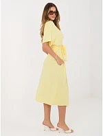 Šaty MI SK 3426.91 svetložltá