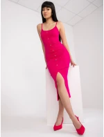 Šaty RV SK 7836.58P fuchsiová