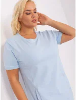 RV SK 8899 šaty.14P svetlo modrá RV SK 8899 šaty.14P svetlo modrá