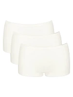 SLOGGI GO DAILY COTTON - 3ks kartáčované šortky z organickej bavlny Sloggi