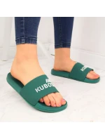 Plážové žabky bazén základné zelené Kubota