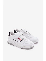 Detské tenisky na suchý zips LEVI'S JOHN SE VJOH0012S White Detské tenisky na suchý zips LEVI'S JOHN SE VJOH0012S White