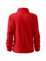 Bunda fleece dámska červená