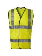 HV Bright bezpečnostná vesta unisex fluorescenčná žltá