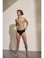 Pánske slipy men Basic Midi čierne - Sloggi