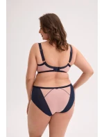 Gaia nohavičky GFP 1273 Aina S-4XL námornícka modro-ružová