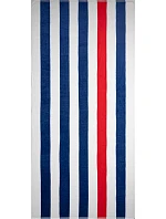The One Towelling Plážový uterák „Stripe“ 48.1056 tmavomodrý/červený The One Towelling Plážový uterák „Stripe“ 48.1056 tmavomodrý/červený