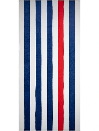 The One Towelling Plážový uterák „Stripe“ 48.1056 tmavomodrý/červený The One Towelling Plážový uterák „Stripe“ 48.1056 tmavomodrý/červený