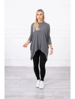 Mikina s potlačou kolesa graphite melange Mikina s potlačou kolesa graphite melange