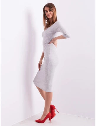 Šaty CZ SK 4196.00 svetlo šedá Šaty CZ SK 4196.00 svetlo šedá
