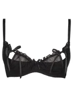 Podprsenka Plus Size V-8751 čierna - Axami