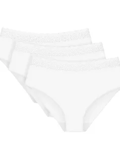 Dámske nohavičky Feel of Modal Midi 3P - WHITE - biela 0003 - TRIUMPH