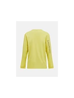 Pánske tričko PEAK PERFORMANCE M Trail Longsleeve, žltá farba Pánske tričko PEAK PERFORMANCE M Trail Longsleeve, žltá farba