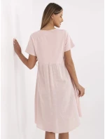Šaty MO SK 1005.67 svetloružové