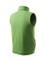Next Fleecová vesta unisex trávovo zelená