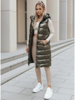 Dámska prešívaná vesta GANTINI zelená FashionStreet TY3747