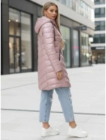 Dámska dlhá zimná prešívaná bunda FashionStreet TY5505 Dámska dlhá zimná prešívaná bunda FashionStreet TY5505