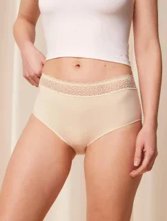 Dámske nohavičky Feel of Modal Midi 2P - CREAMY DREAM - ecru 6720 - TRIUMPH