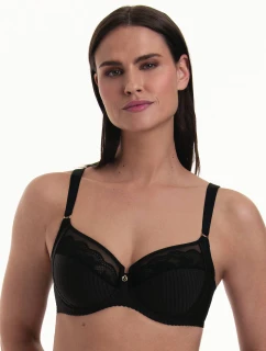 Podprsenka s kosticami Sita 5265 čierna - RosaFaia