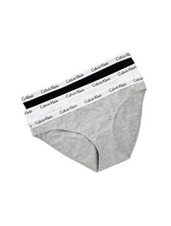 Nohavičky 3pcs QD3588E - 999 viacfarebná - Calvin Klein