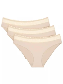 Dámske nohavičky Feel of Modal Tai 3P - CREAMY DREAM - krémová 6720 - TRIUMPH