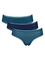 Dámske nohavičky GO Crush Hipster C3P – Turquoise – tyrkysová M024 – SLOGGI Dámske nohavičky GO Crush Hipster C3P – Turquoise – tyrkysová M024 – SLOGGI