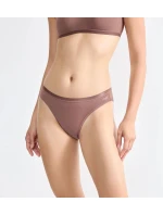 Dámske bavlnené nohavičky GO Daily Mini 3P - BROWN - hnedá 1141 - SLOGGI