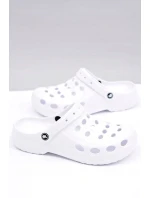 Męskie Klapki Sandały Na Basen Do Ogrodu Białe