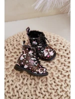 Dziecięce Botki Ocieplane Z Suwakiem Jednorożce Czarne Tiptop