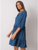 Šaty EM SK 004.06 tmavo modrá Šaty EM SK 004.06 tmavo modrá